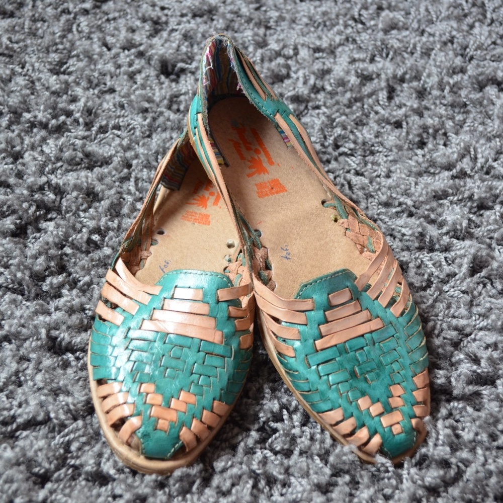 Authentic handmade Mexican sandals